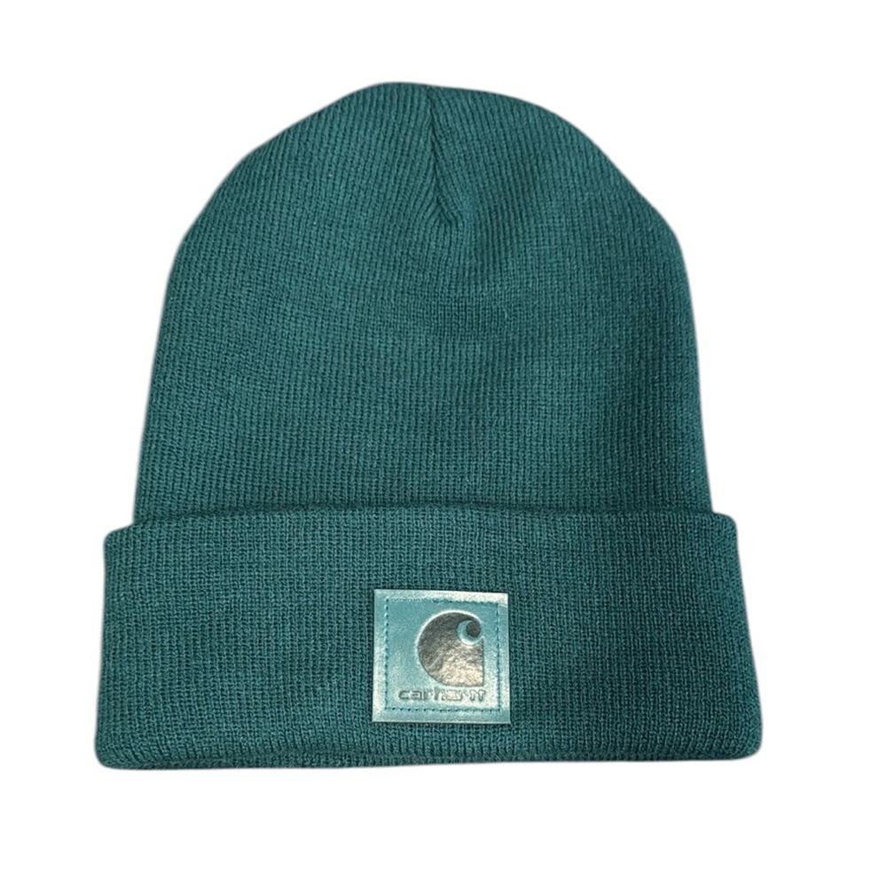 Carhartt Teal Blue Knit Beanie